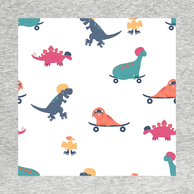 Dinos on Wheels by A2Gretchen